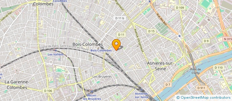 localisation de l'entreprise INDIVISION ALBENQUE AYE à ASNIERES-SUR-SEINE