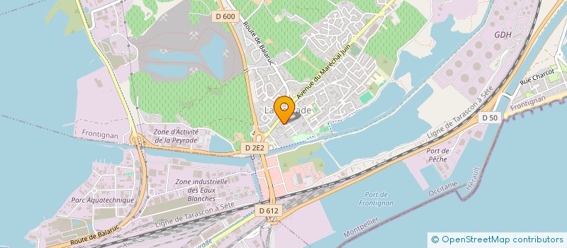 localisation de l'entreprise INDIVISION ALBORCH-SCHULLER à FRONTIGNAN