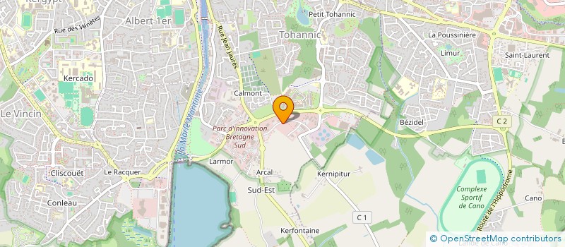 localisation de l'entreprise INDIVISION ALBOUY à VANNES