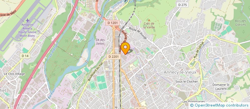 localisation de l'entreprise INDIVISION ALCARAZ ANTOINE ET AGATIE LAURIE à ANNECY