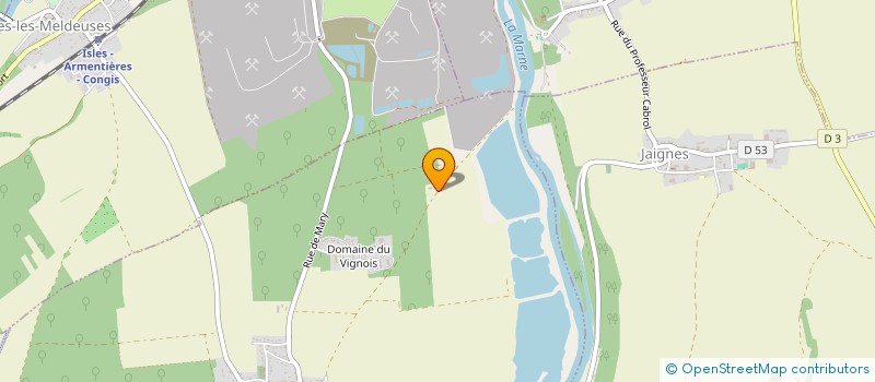 localisation de l'entreprise INDIVISION ALEXANDRE ET EMMA DEVRON  ARMENTIERES-EN-BRIE