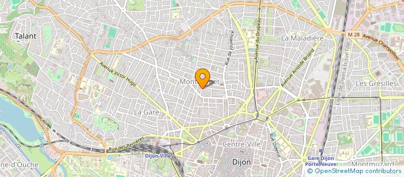 localisation de l'entreprise INDIVISION ALEXANDRE-LENFANT à DIJON