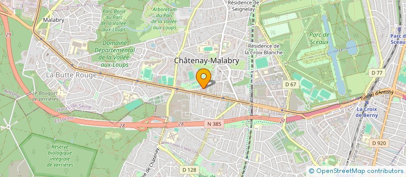 localisation de l'entreprise INDIVISION ALEXANDRE MICHEL MARINE DENIS  CHATENAY-MALABRY