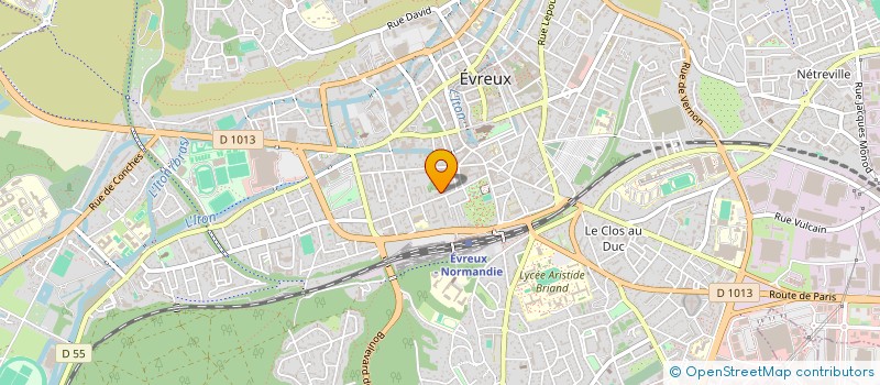 localisation de l'entreprise INDIVISION ALEXIS ET BAPTISTE HOURCAU  EVREUX