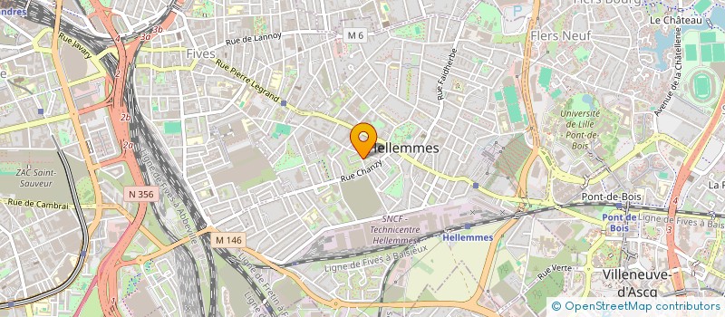 localisation de l'entreprise INDIVISION ALGISI - JEUNE à LILLE