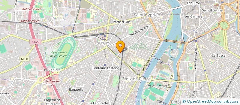 localisation de l'entreprise INDIVISION ALIBERTI GIROT  TOULOUSE