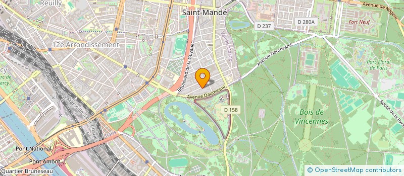 localisation de l'entreprise INDIVISION ALIMI-GROSICKI à SAINT-MANDE