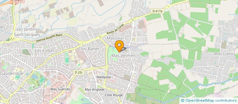 localisation de l'entreprise INDIVISION ALIN  PERPIGNAN