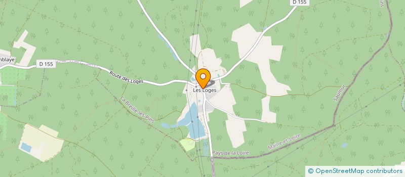 localisation de l'entreprise INDIVISION ALIX-LORIOT à NOYANT-VILLAGES