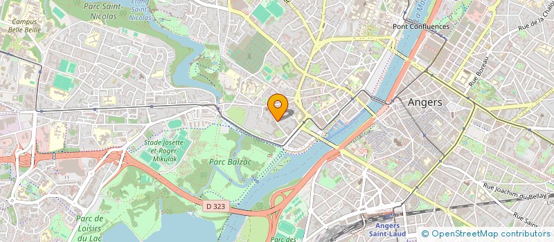 localisation de l'entreprise INDIVISION ALLAIS à ANGERS