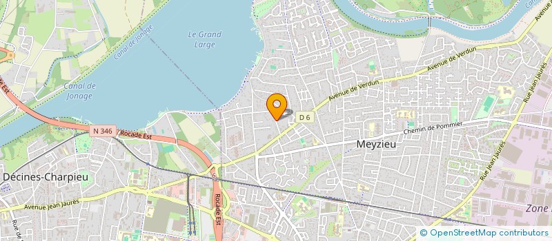 localisation de l'entreprise INDIVISION ALLARD ET TESSIER  MEYZIEU