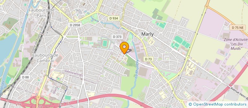 localisation de l'entreprise INDIVISION ALLART DANIEL ET MARYSE  MARLY