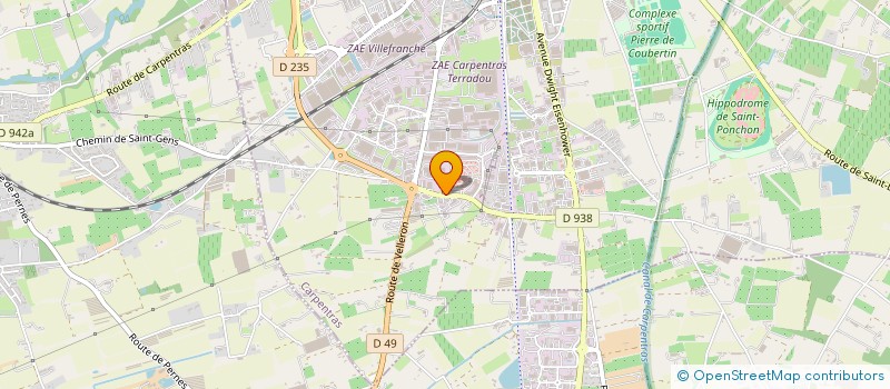 localisation de l'entreprise INDIVISION ALLEMAND JEAN LAURENT à CARPENTRAS
