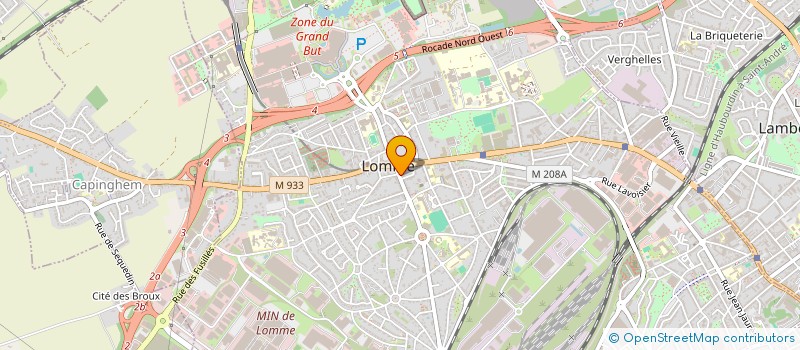 localisation de l'entreprise INDIVISION ALLEMON SIMONE à LILLE