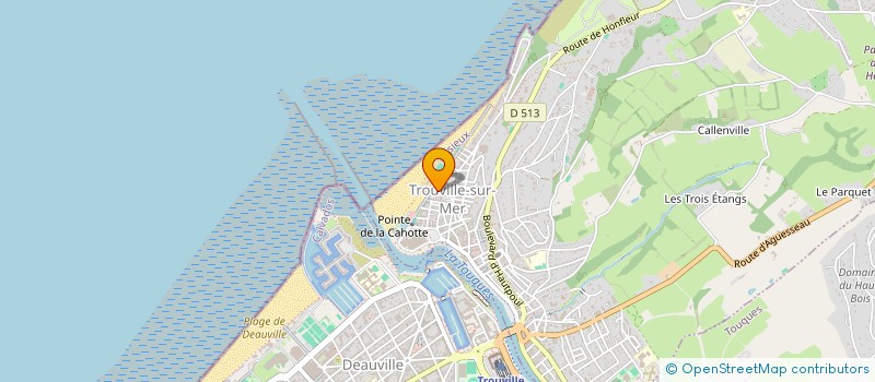 localisation de l'entreprise INDIVISION ALLEN  TROUVILLE-SUR-MER