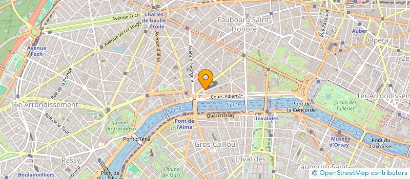 localisation de l'entreprise INDIVISION ALLEZ MARC ET JEAN-LOUIS  PARIS