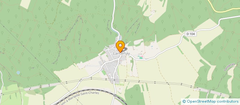 localisation de l'entreprise INDIVISION ALLEZ ROUFFIANDIS  LANTENAY