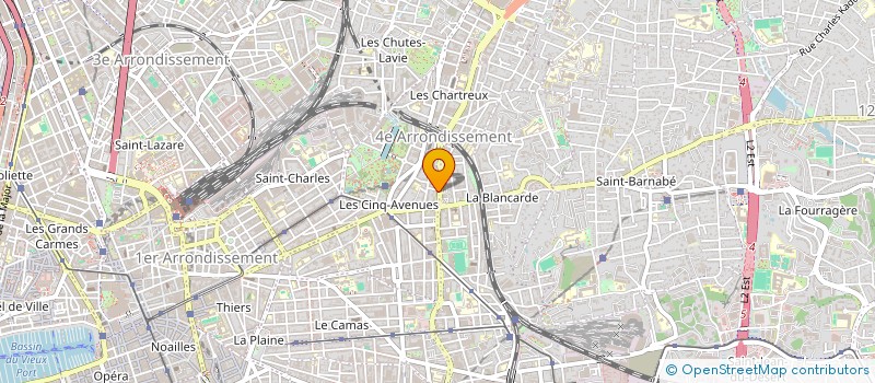 localisation de l'entreprise INDIVISION ALLIBERT GALANO à MARSEILLE