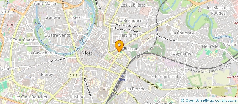 localisation de l'entreprise INDIVISION ALLIER à NIORT
