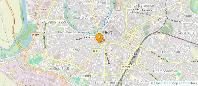 localisation de l'entreprise INDIVISION ALLIN / INGREMEAU à NIORT