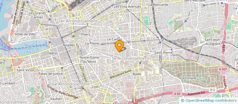 localisation de l'entreprise INDIVISION ALLIX LOMBARD à MARSEILLE