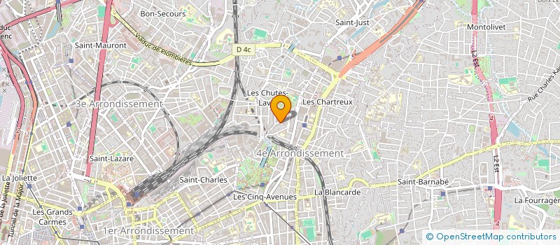 localisation de l'entreprise INDIVISION ALLOUACHE KIEWRO  MARSEILLE