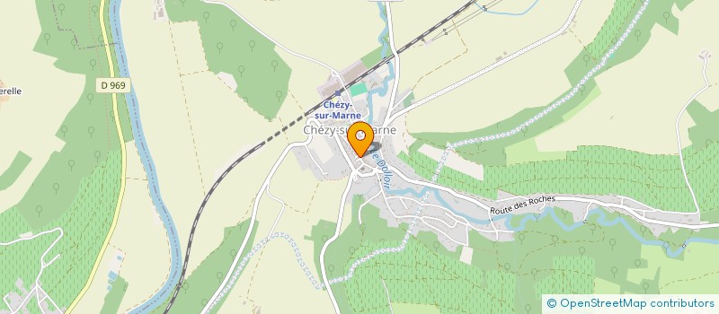 localisation de l'entreprise INDIVISION ALLOUCHERY DUFOUR  CHEZY-SUR-MARNE