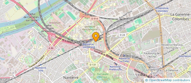 localisation de l'entreprise INDIVISION ALMEIDA-DIAS DUCHET  NANTERRE