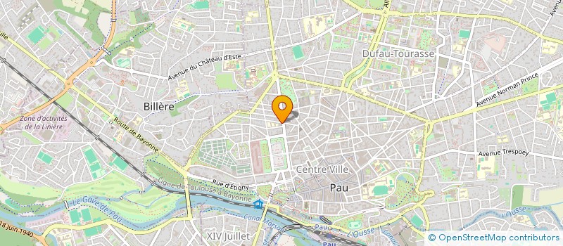 localisation de l'entreprise INDIVISION ALVAREZ COUP à PAU