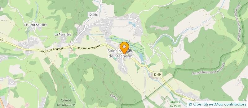 localisation de l'entreprise INDIVISION ALVES DA COSTA- DOS SANTOS  SAINT-NICOLAS-DE-MACHERIN