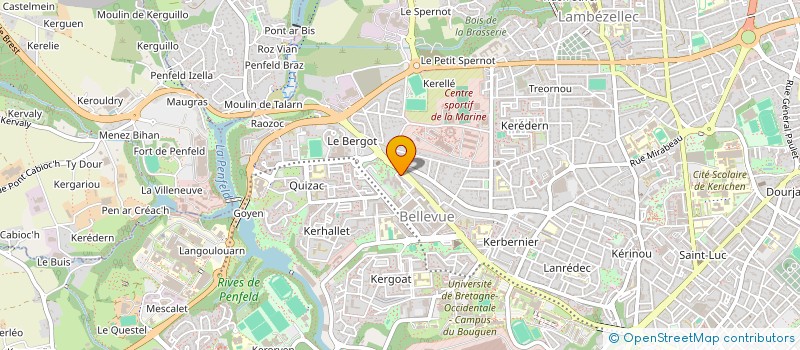 localisation de l'entreprise INDIVISION ALZEEB GEORGE ET ALZEEB SEHAM à BREST