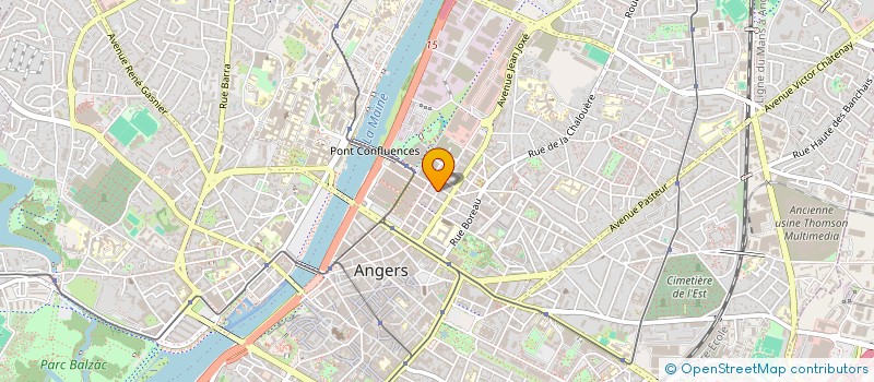 localisation de l'entreprise INDIVISION AMAT XAVIER JEAN ET FRANCOISE à ANGERS