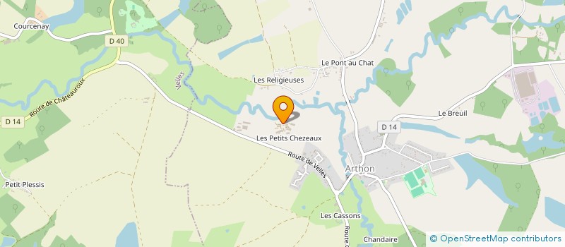 localisation de l'entreprise INDIVISION AMBLARD à ARTHON