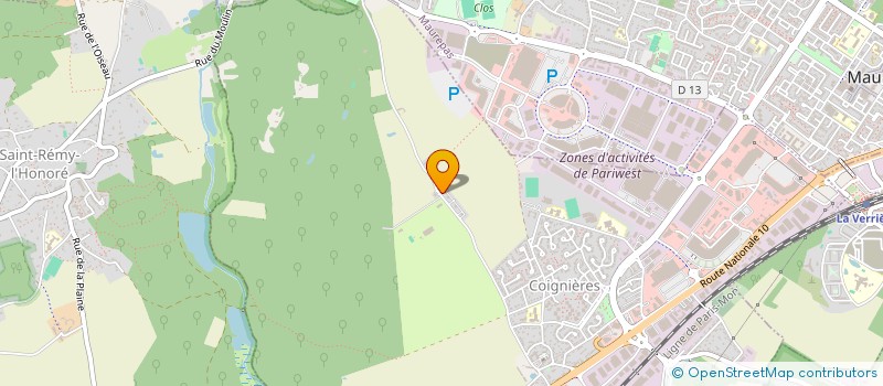 localisation de l'entreprise INDIVISION AMEYE à COIGNIERES