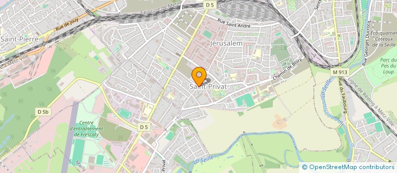 localisation de l'entreprise INDIVISION AMICO MARION à MONTIGNY-LES-METZ