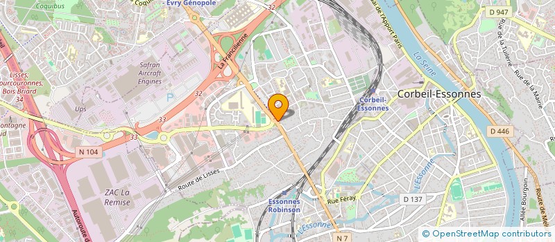 localisation de l'entreprise INDIVISION AMMASSA à CORBEIL-ESSONNES