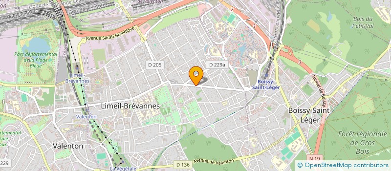 localisation de l'entreprise INDIVISION AMRIOUI  LIMEIL-BREVANNES