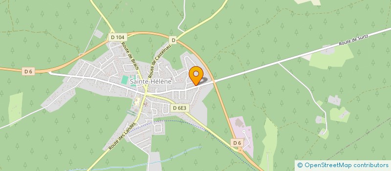 localisation de l'entreprise INDIVISION ANC SEGUIN  SAINTE-HELENE