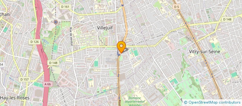 localisation de l'entreprise INDIVISION ANCESCHI - SULLIVAN  VILLEJUIF