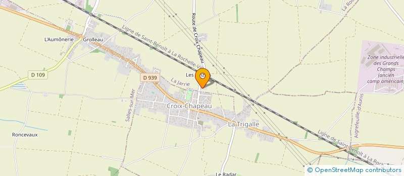 localisation de l'entreprise INDIVISION ANCET - RICHARD  LA JARRIE