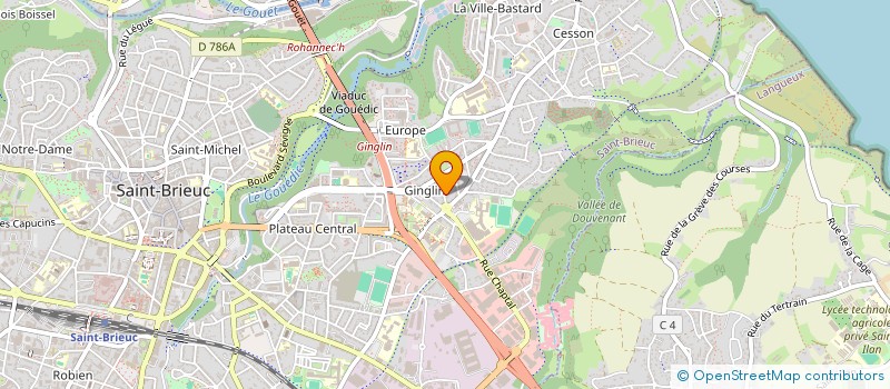 localisation de l'entreprise INDIVISION ANDRE à SAINT-BRIEUC