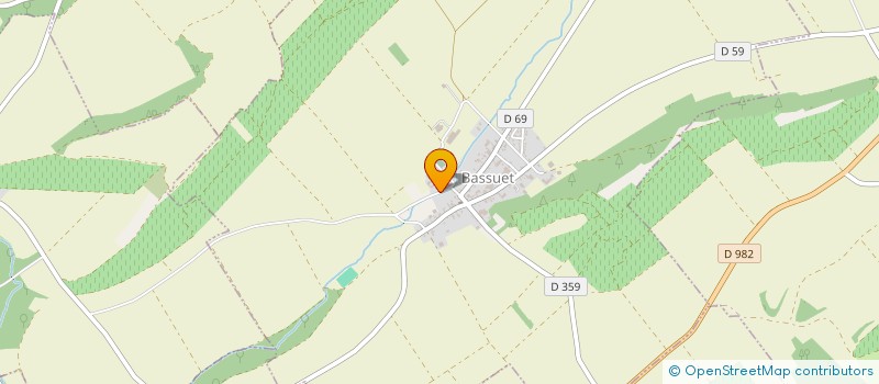 localisation de l'entreprise INDIVISION ANDRE CHAURE EI  BASSUET