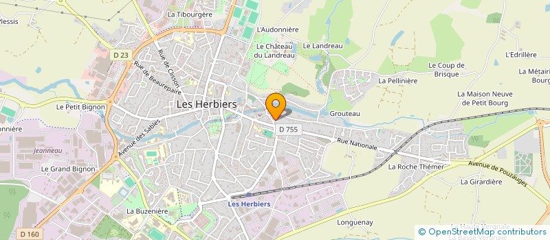 localisation de l'entreprise INDIVISION ANDRE/JEGO à LES HERBIERS