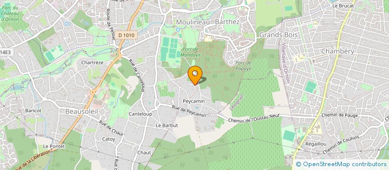 localisation de l'entreprise INDIVISION ANDREBE  GRADIGNAN