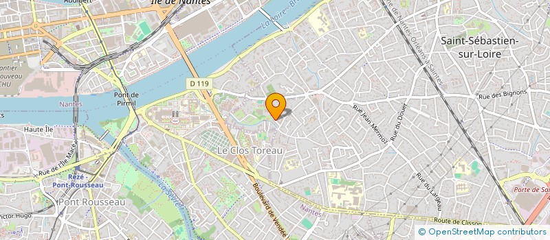 localisation de l'entreprise INDIVISION ANDREO POINCLOUX  SAINT-SEBASTIEN-SUR-LOIRE