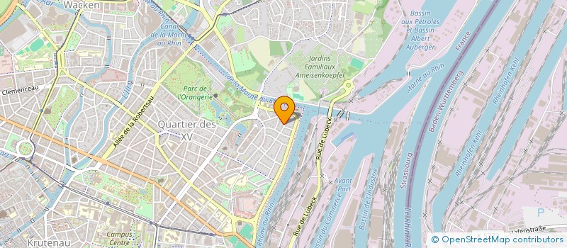 localisation de l'entreprise INDIVISION ANGELA M. JOSEPHINE MICCOLIS  STRASBOURG