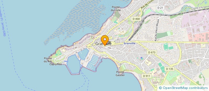 localisation de l'entreprise INDIVISION ANGELIQUE FAVRIS FLORENCE PERRET  GRANVILLE