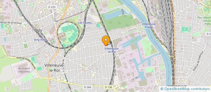 localisation de l'entreprise INDIVISION ANNE ET NICOLAS CHARPENTIER  VILLENEUVE-LE-ROI