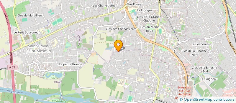 localisation de l'entreprise INDIVISION ANNOOT  ORLEANS