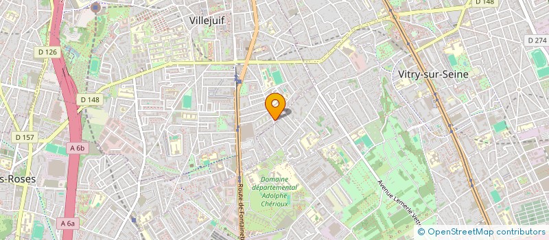 localisation de l'entreprise INDIVISION ANTONIN LENFANT ET CLAIRE KODIA  VILLEJUIF